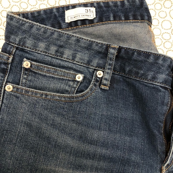 Gap Always Skinny Jeans - Size 31S - Picture 4 of 4